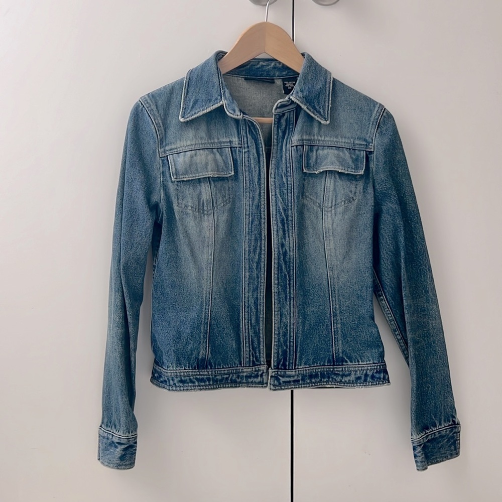 Elevated Tailored Denim Jacket